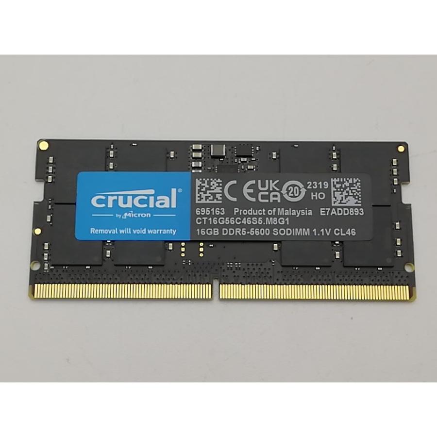 中古】262PIN SODIMM 16GB DDR5-5600(PC5-44800)【ノートPC用】【秋葉2