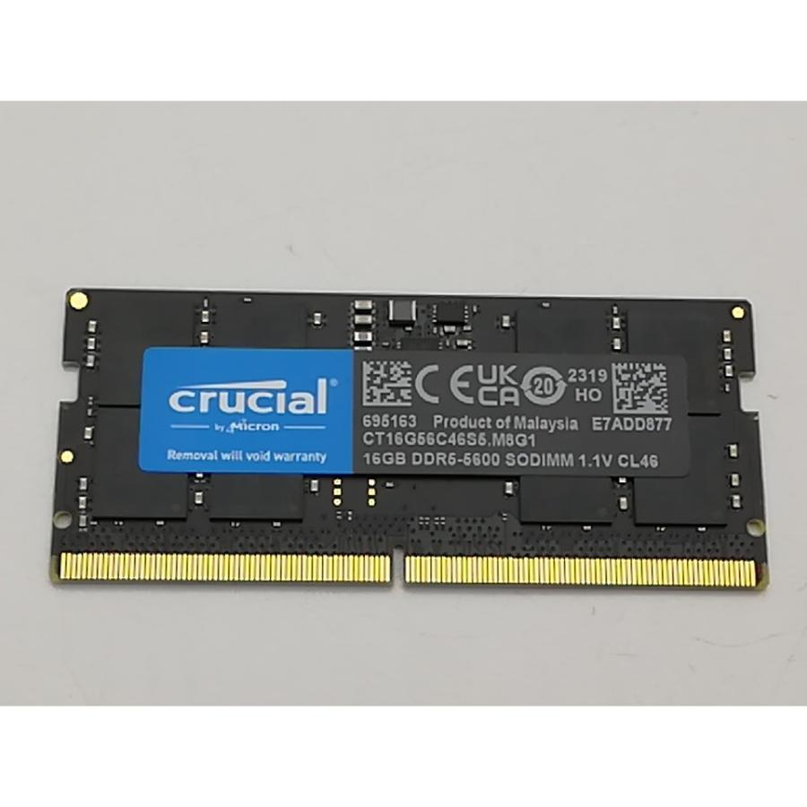 中古】262PIN SODIMM 16GB DDR5-5600(PC5-44800)【ノートPC用】【秋葉2
