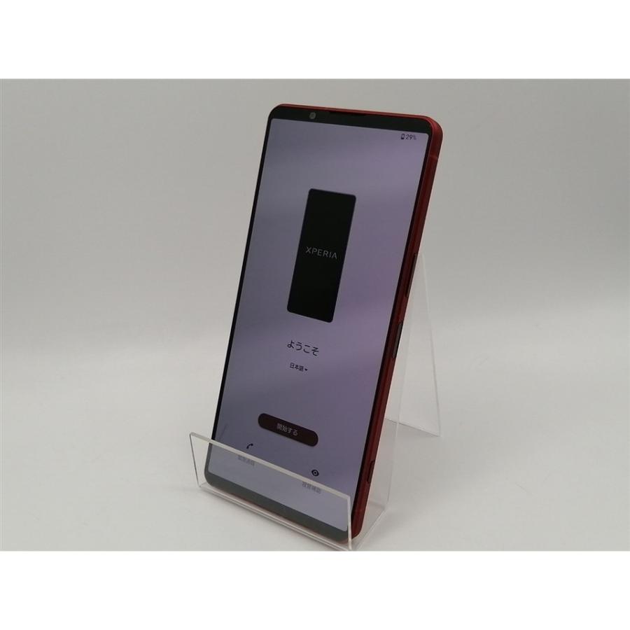 中古】SONY 国内版 【SIMフリー】 Xperia 1 VI スカーレット 12GB