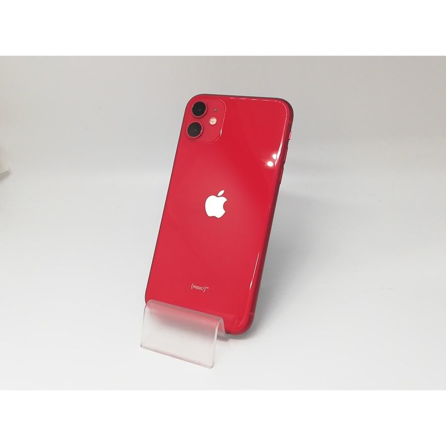 中古】Apple au 【SIMロック解除済み】 iPhone 11 128GB (PRODUCT)RED 