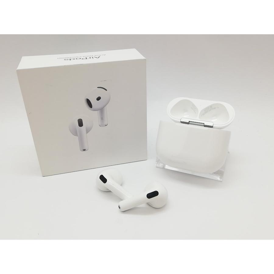 中古】Apple AirPods 4 アクティブノイズキャンセリング搭載モデル