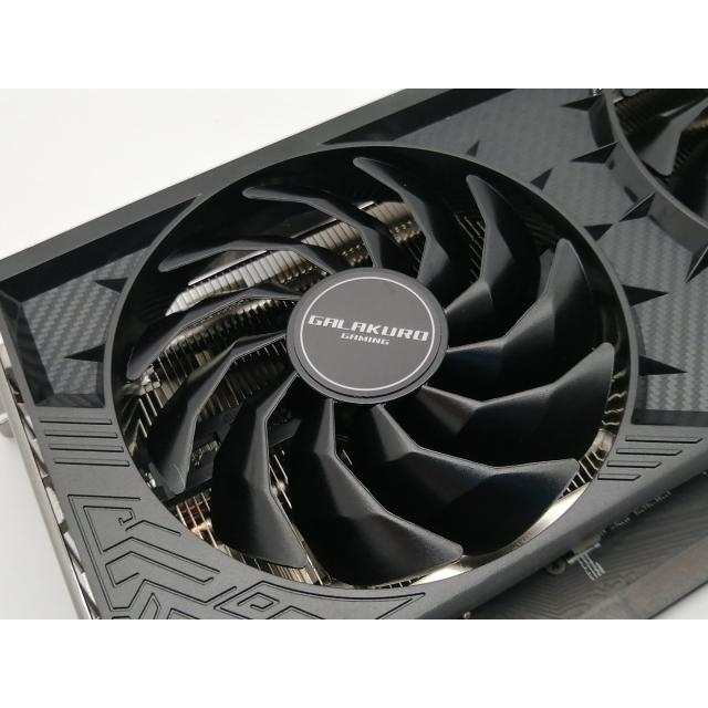 中古】玄人志向 GALAKURO GAMING GG-RTX4070-E12GB/DF RTX4070/12GB