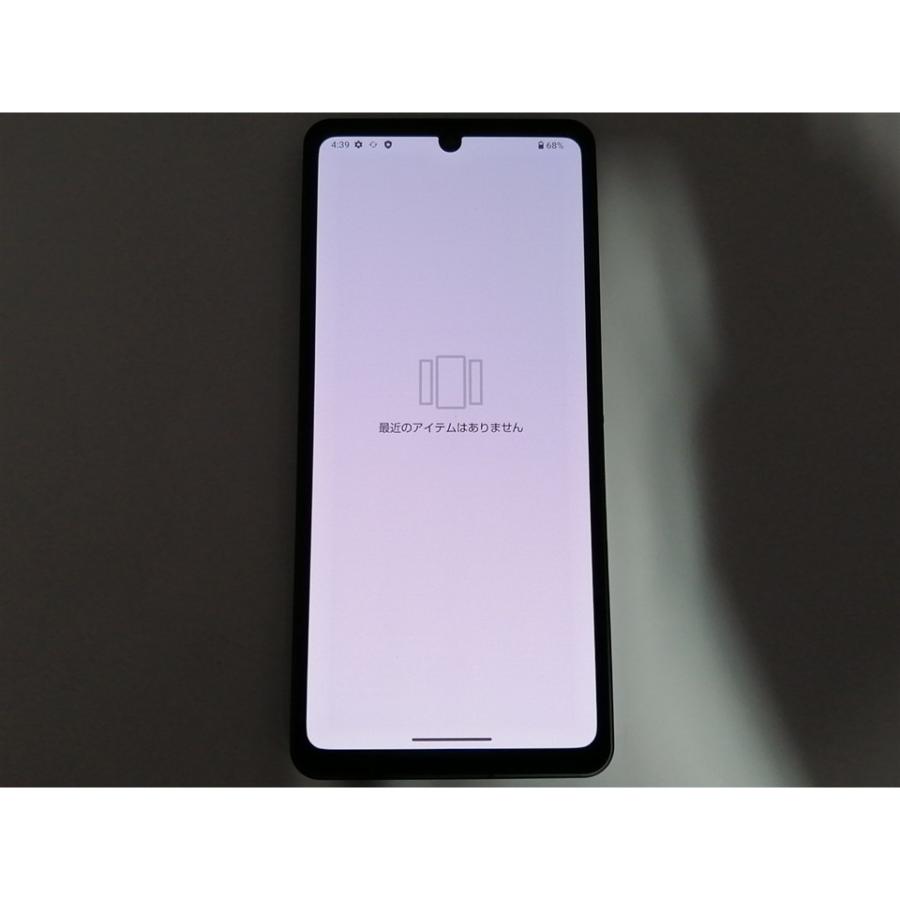中古】SHARP 国内版 【SIMフリー】 AQUOS Sense6 ブラック 6GB 128GB 