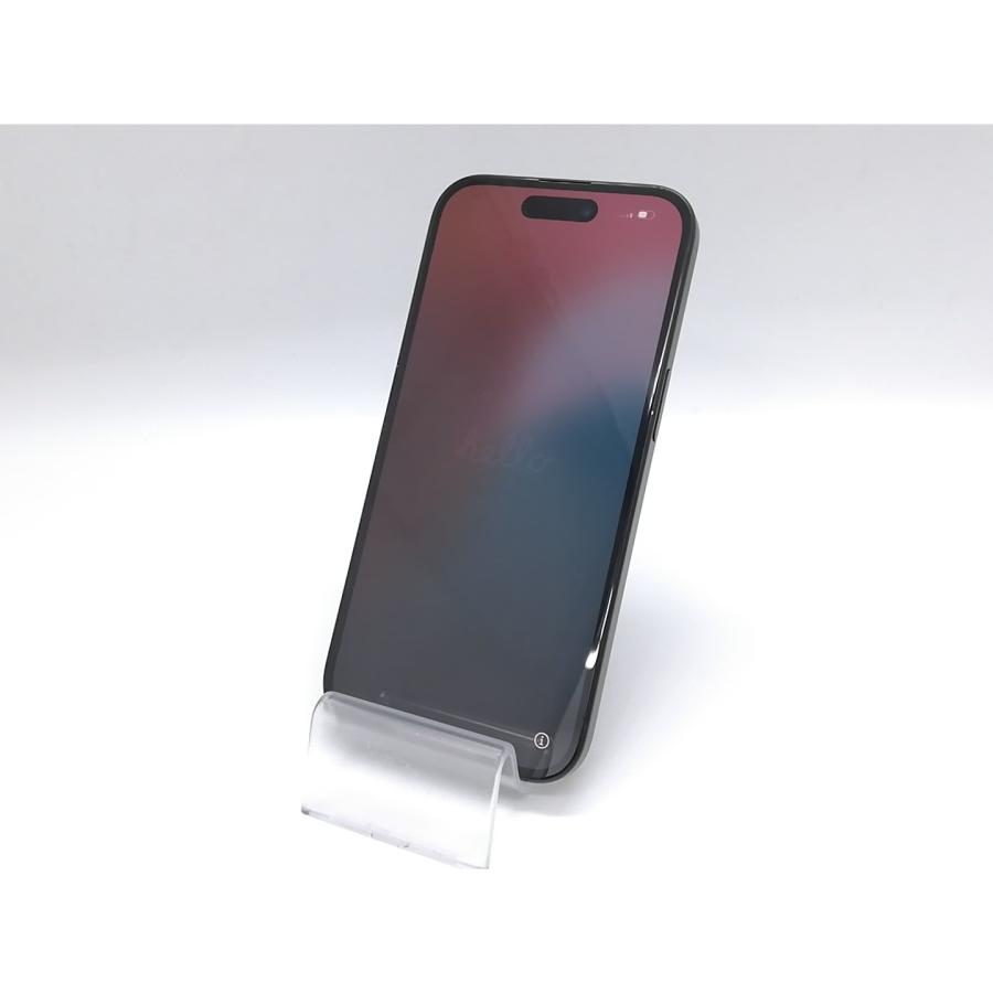 中古】Apple SoftBank 【SIMフリー】 iPhone 15 256GB ブラック MTMN3J 