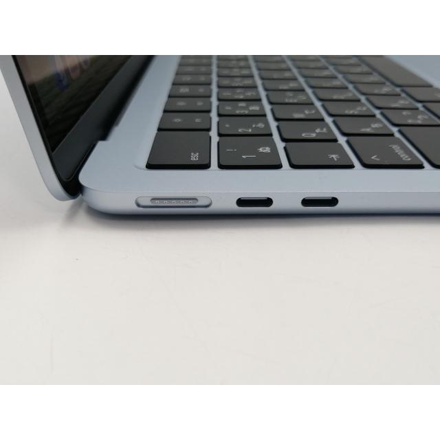 【中古】Apple MacBook Air 13インチ (M4,2025) M4(CPU:10C/GPU:8C) 16GB/256GB スカイブルー MC6T4J/A【博多】保証期間１ヶ月【ランクA】の画像