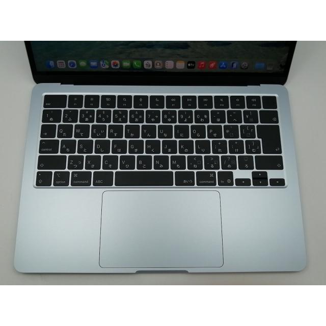 【中古】Apple MacBook Air 13インチ (M4,2025) M4(CPU:10C/GPU:8C) 16GB/256GB スカイブルー MC6T4J/A【博多】保証期間１ヶ月【ランクA】の画像