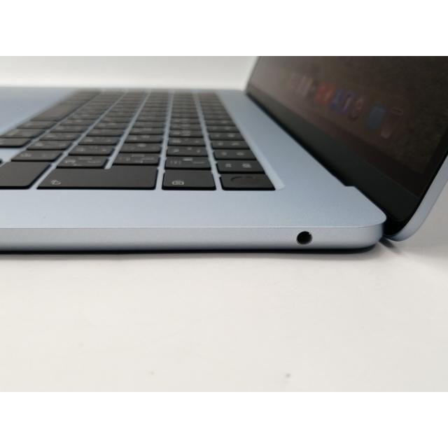 【中古】Apple MacBook Air 15インチ CTO (M4, 2025) スカイブルー M4(CPU:10C/GPU:10C)/16G/256G【博多】保証期間１ヶ月【ランクA】の画像