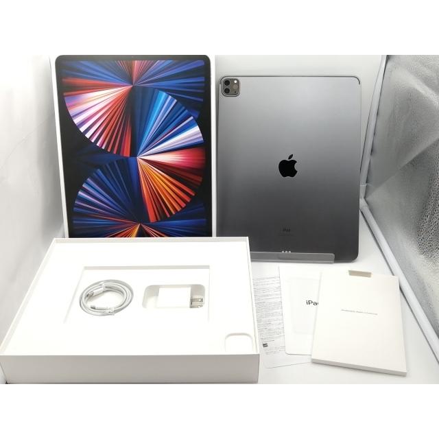 【中古】Apple 【Wi-Fi】 12.9インチ iPad Pro（第5世代/2021） 256GB スペースグレイ MHNH3J/A【博多】保証期間１ヶ月【ランクA】の画像