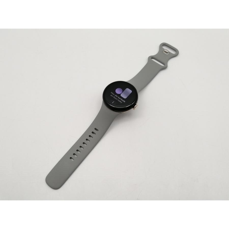中古】Google Pixel Watch3 Wi-Fiモデル 41mm Champagne Gold アルミ 