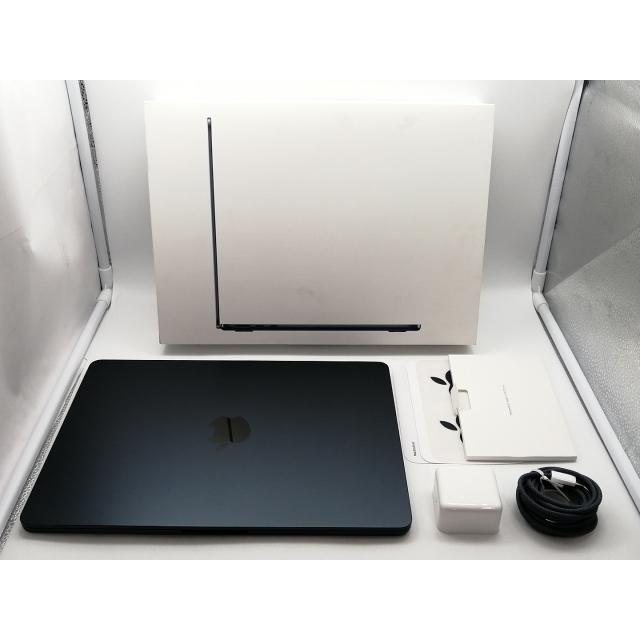 【中古】Apple MacBook Air 13インチ M3(CPU:8C/GPU:10C) 24GB/512GB ミッドナイト MC8Q4J/A (13インチ, M3, 2024)【博多】保証期間１ヶ月【ランクA】の画像