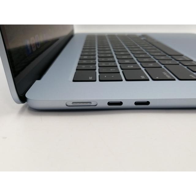 【中古】Apple MacBook Air 15インチ CTO (M4, 2025) スカイブルー M4(CPU:10C/GPU:10C)/16G/256G【博多】保証期間１ヶ月【ランクA】の画像