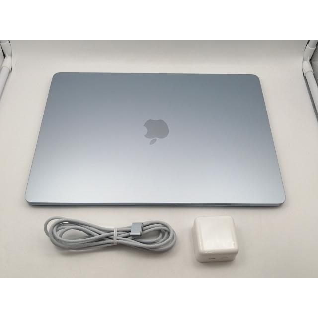 【中古】Apple MacBook Air 15インチ CTO (M4, 2025) スカイブルー M4(CPU:10C/GPU:10C)/16G/256G【博多】保証期間１ヶ月【ランクA】の画像