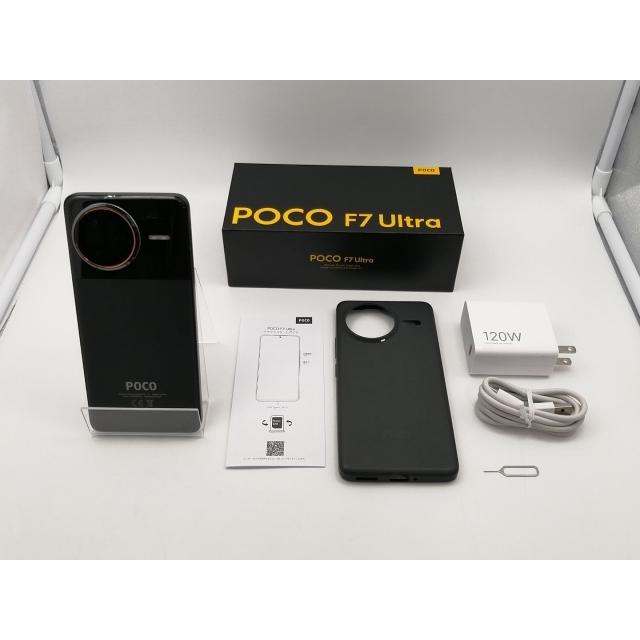 【中古】Xiaomi 国内版 【SIMフリー】 Poco F7 Ultra ブラック 16GB 512GB【博多】保証期間１ヶ月【ランクA】の画像
