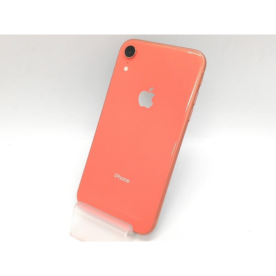 【美品】Apple iPhone XR コーラル 64GB SIMロック解除済み 中古】Apple au 【SIMロック解除済み】 iPhone XR 64GB コーラル