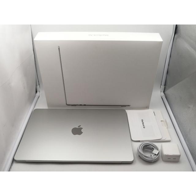 【中古】Apple MacBook Air 15インチ (M4,2025) M4(CPU:10C/GPU:10C) 16GB/512GB シルバー MW1H3J/A【博多】保証期間１ヶ月【ランクA】の画像