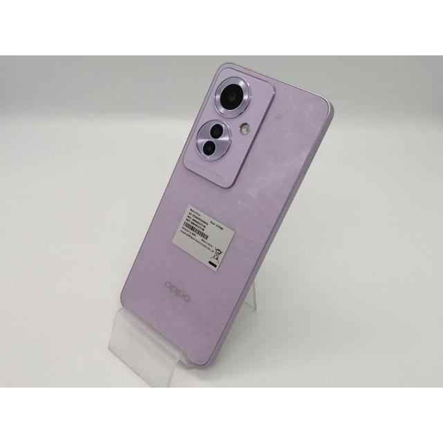 中古】Oppo 国内版 【SIMフリー】 OPPO Reno11 A コーラルパープル 8GB