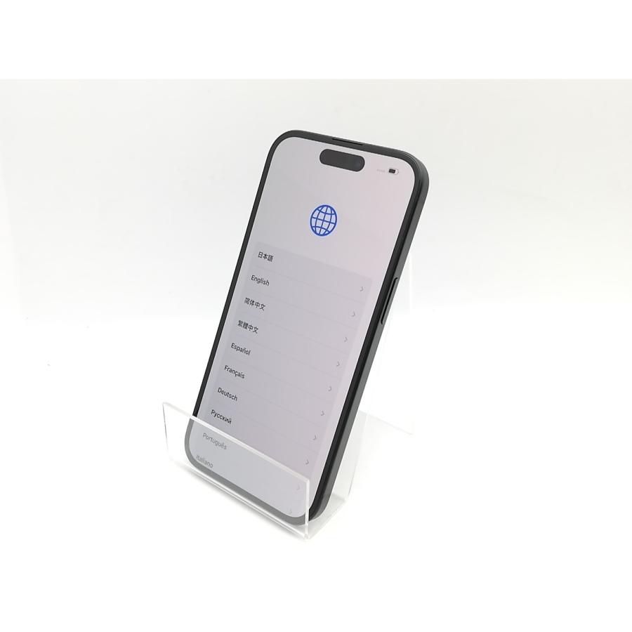 中古】Apple 国内版 【SIMフリー】 iPhone 15 256GB ブラック MTMN3J/A