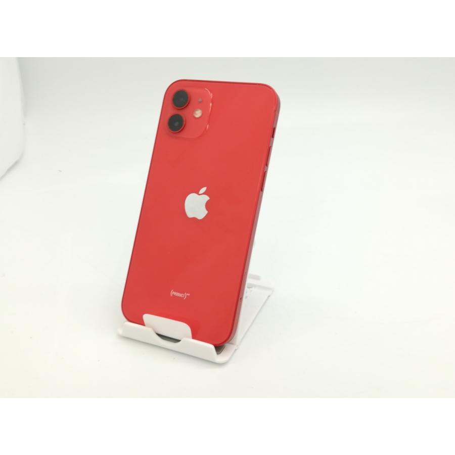 【未使用】Apple au 【SIMロック解除済み】 iPhone 12 64GB (PRODUCT)RED  MGHQ3J/A【ECセンター】保証期間６ヶ月
