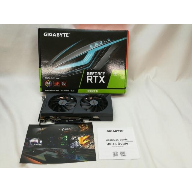 中古】GIGABYTE GeForce RTX 3060 Ti EAGLE OC 8G rev.2.0（GV
