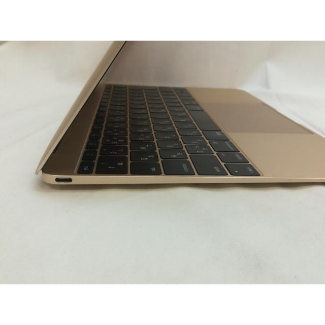 【美品】MacBook 12インチ MK4M2J/Aゴールド 本体 MacBook 12インチ[2015年/SSD 256GB/メモリ 8GB/1.1GHzデュアルコア