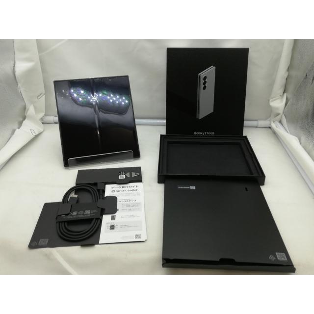 中古】SAMSUNG 国内版 【SIMフリー】 Galaxy Z Fold6 シルバーシャドウ