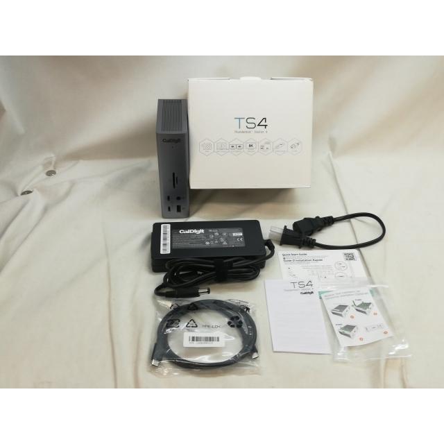 中古】CalDigit CalDigit TS4 (Thunderbolt Station 4) TS4-JP-AMZ