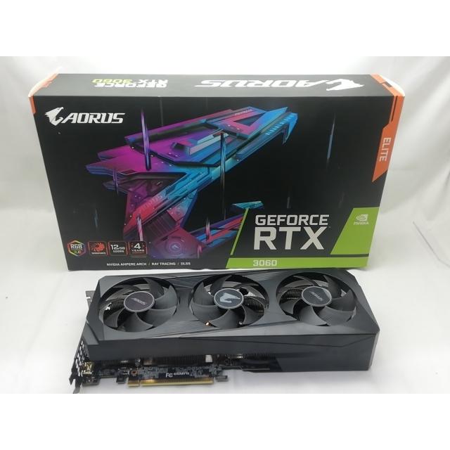 中古】GIGABYTE AORUS GeForce RTX 3060 ELITE 12G(rev.1.0)(GV 