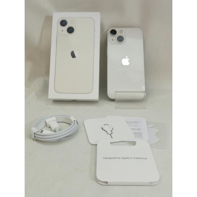 iPhone 13 mini 【中古】Apple 128GB スターライト （国内版SIMロック