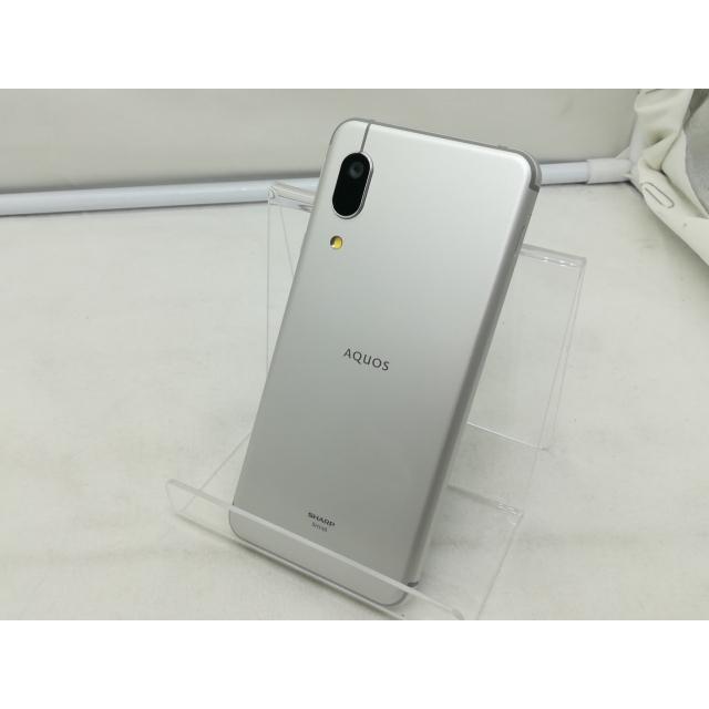 SHARP AQUOS sense3 basic シルバー　SIMロック解除済み 中古】SHARP au 【SIMロック解除済み】 AQUOS sense3 basic シルバー