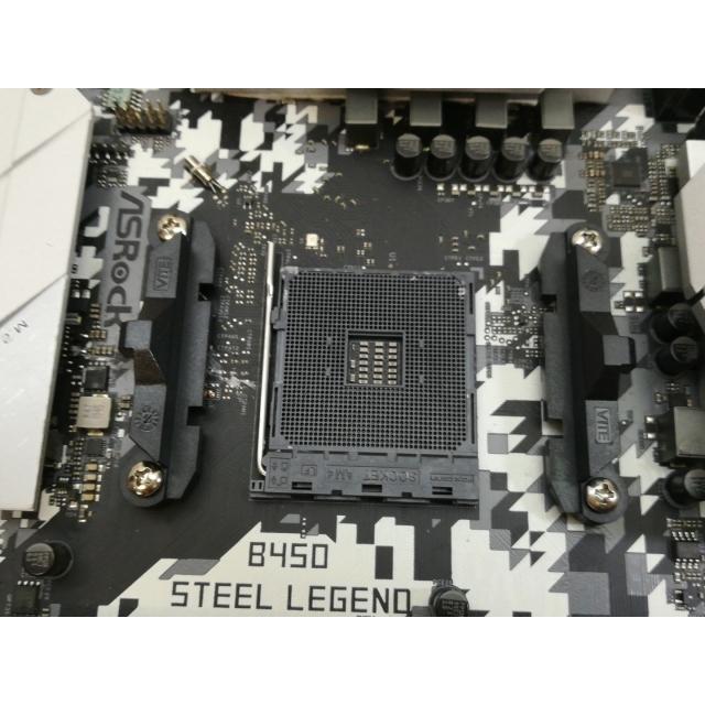 ●ASRock B450 Steel Legend ATX ●中古美品・動作保証 ASRock 〔中古〕B450 Steel Legend（中古保証1ヶ月間） | パソコン工房