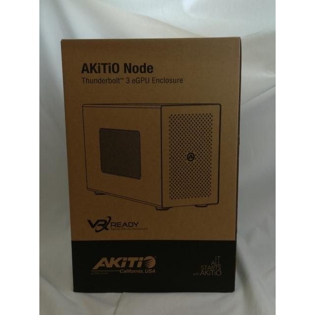 中古】AKiTio AKiTiO Node（500W） Thunderbolt3対応 外付けGPU 