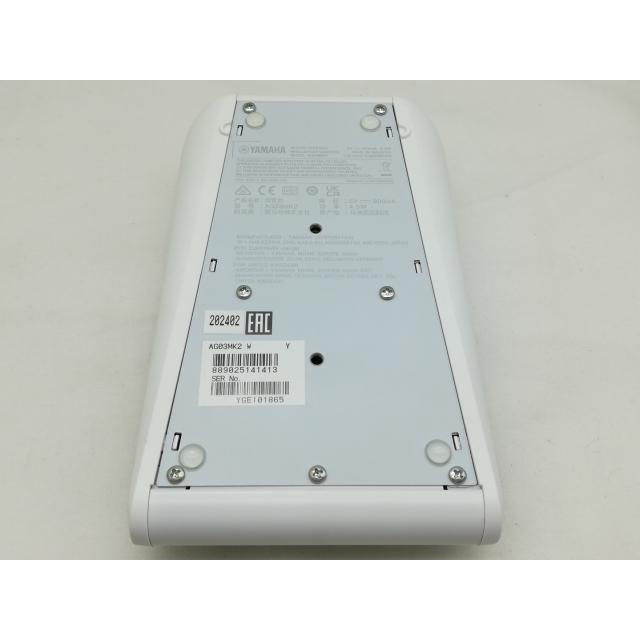 中古】YAMAHA AG03MK2 ライブストリーミングミキサー [ホワイト]【川崎