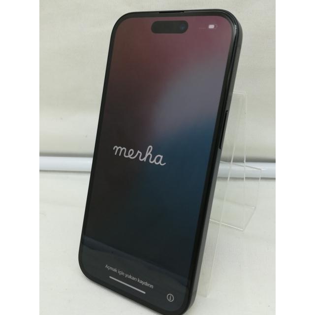 中古】Apple 国内版 【SIMフリー】 iPhone 15 256GB ブラック MTMN3J/A