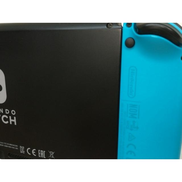 中古】Nintendo Switch 本体 Joy-Con(L) ネオンブルー/(R) ネオン