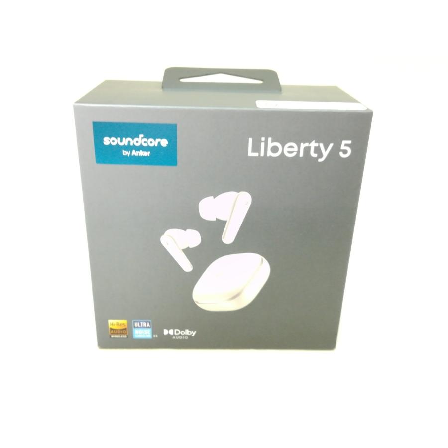 未使用】Anker Soundcore Liberty 5 A3957N21 [パールホワイト]【川崎