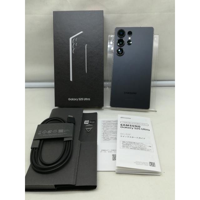 中古】SAMSUNG docomo 【SIMフリー】 Galaxy S25 Ultra チタニウム