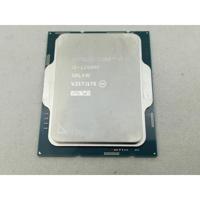 中古】Intel Core i5-12400F(2.5GHz) Box LGA1700/6C(P:6C/E:0C)/12T