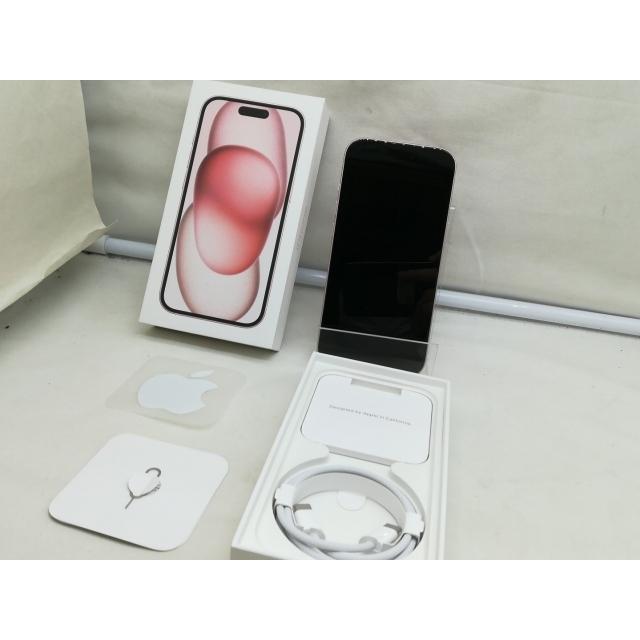 中古】Apple 国内版 【SIMフリー】 iPhone 15 128GB ピンク MTMJ3J/A