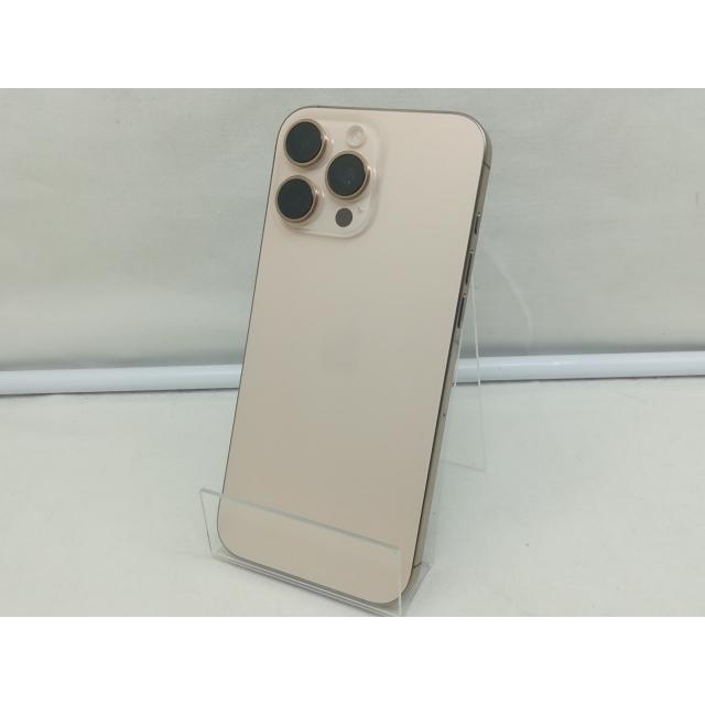 中古】Apple 国内版 【SIMフリー】 iPhone 16 Pro Max 256GB デザート