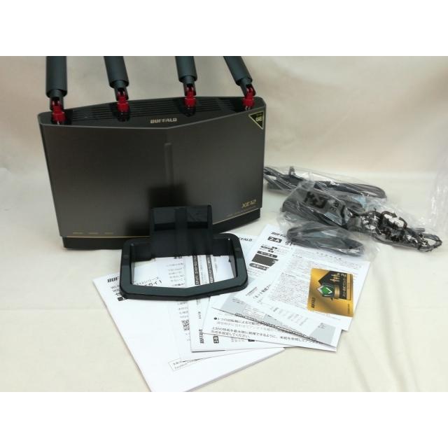 中古】BUFFALO AirStation WXR-11000XE12 Wi-Fi6E(11ax)対応無線LAN