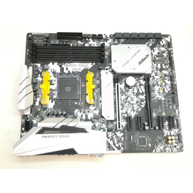 ●ASRock B450 Steel Legend ATX ●中古美品・動作保証 中古】ASRock B450 Steel Legend B450/AM4/ATX【川崎】保証期間1週間