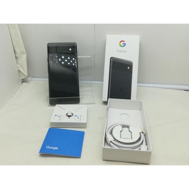 中古】Google UQmobile 【SIMフリー】 Pixel 6a チャコール 6GB 128GB