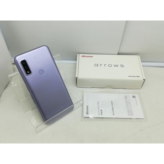 中古】Fujitsu docomo 【SIMフリー】 arrows We パープル 4GB 64GB F
