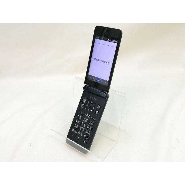 中古】KYOCERA docomo 【SIMフリー】 DIGNOケータイ ブラック KY-42C