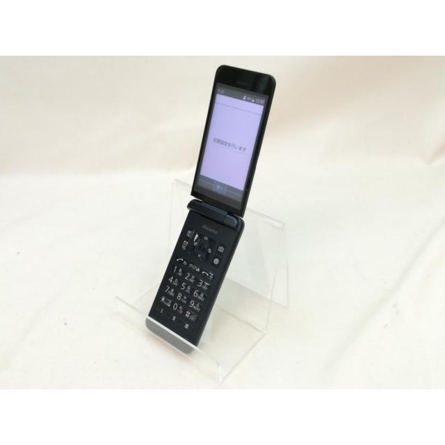 中古】KYOCERA docomo 【SIMフリー】 DIGNOケータイ ブラック KY-42C