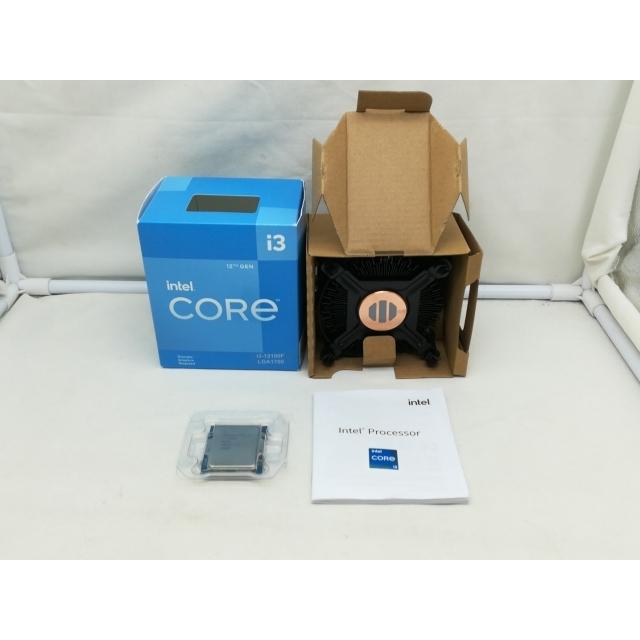 中古】Intel Core i3-12100F(3.3GHz) Box LGA1700/4C(P:4C/E:0C)/8T/L3