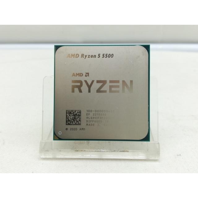 中古】AMD Ryzen 5 5500 (3.6GHz/TC:4.2GHz) BOX AM4/6C/12T/L3 16MB