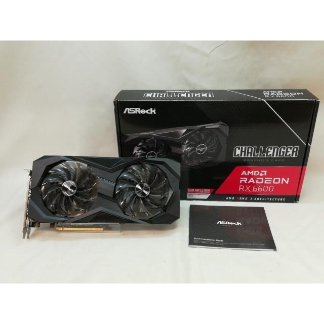 中古】ASRock Radeon RX 6600 Challenger D 8GB （RX6600 CLD 8G