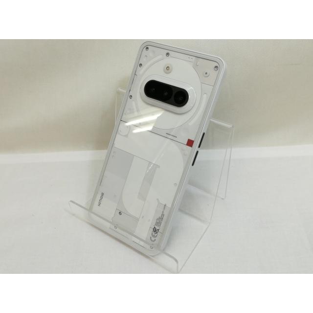 中古】NOTHING 国内版 【SIMフリー】 Nothing Phone (3a) ホワイト 8GB