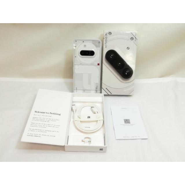 【新品未使用(未開封)】Nothing Phone (3a) ホワイト128GB Nothing Phone 3a[128GB] 楽天モバイル ホワイト【安心保証】 : ゲオ